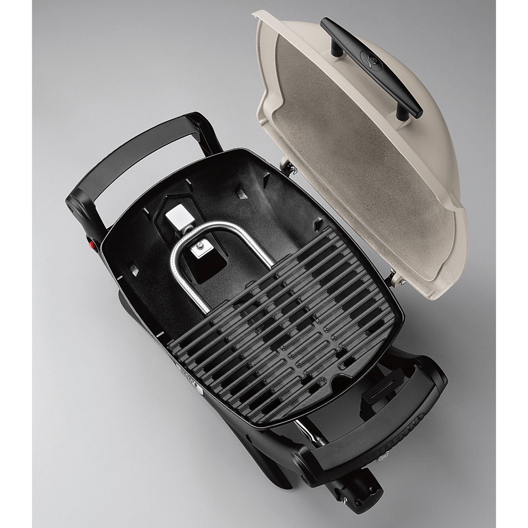 Q 1000 1-Burner Portable Gas Grill. Titanium