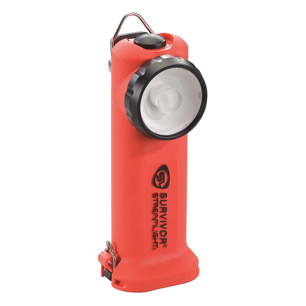 Streamlight Survivor Rechargeable Flashlight with 12V Charger - Orange