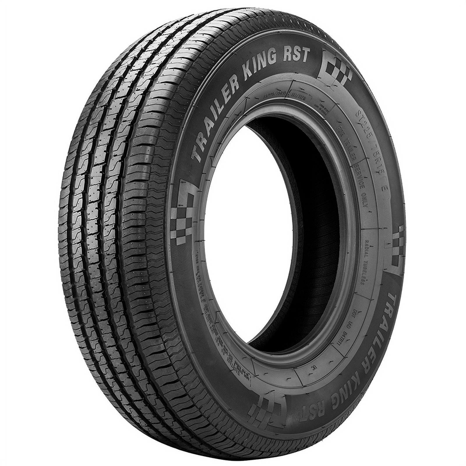 King RST ST225/75R15 117/112M E Trailer Tire