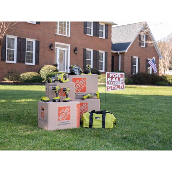 ONE+ 18V Cordless 6-Tool Combo Kit with 1.5 Ah Battery. 4.0 Ah Battery. and Charger