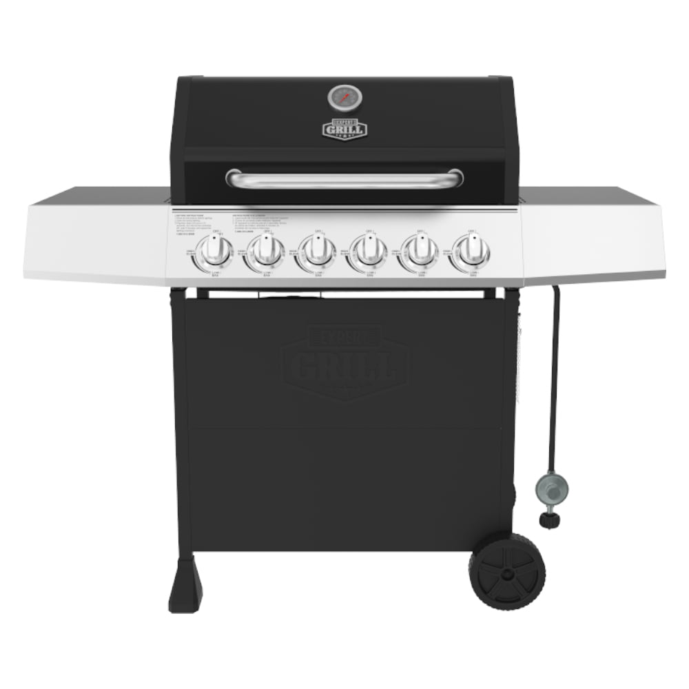 Grill 6 Burner Propane Gas Grill in Blue
