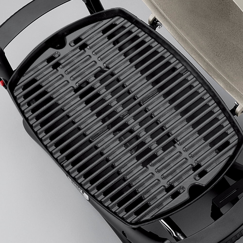 Q 1000 1-Burner Portable Gas Grill. Titanium