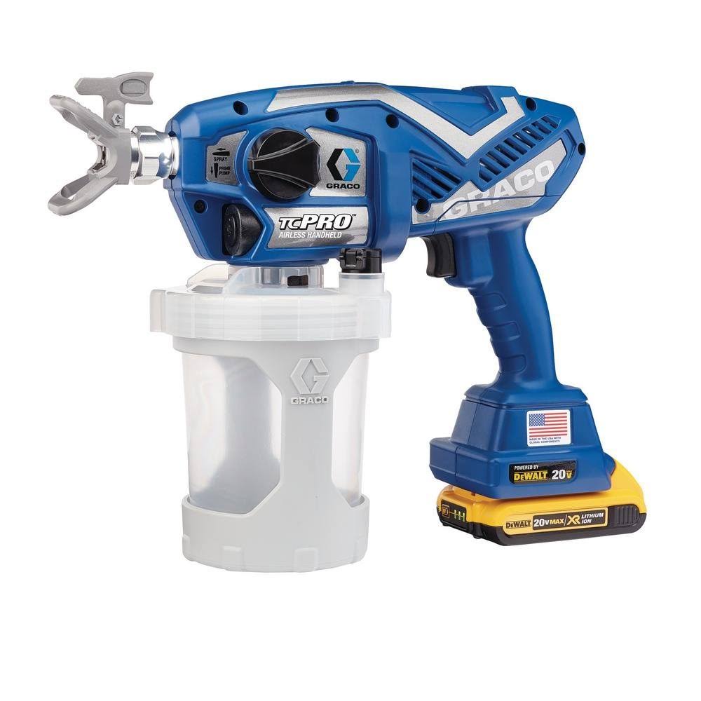 Graco 17n166 20V Cordless Paint Sprayer - Adjustable Pressure