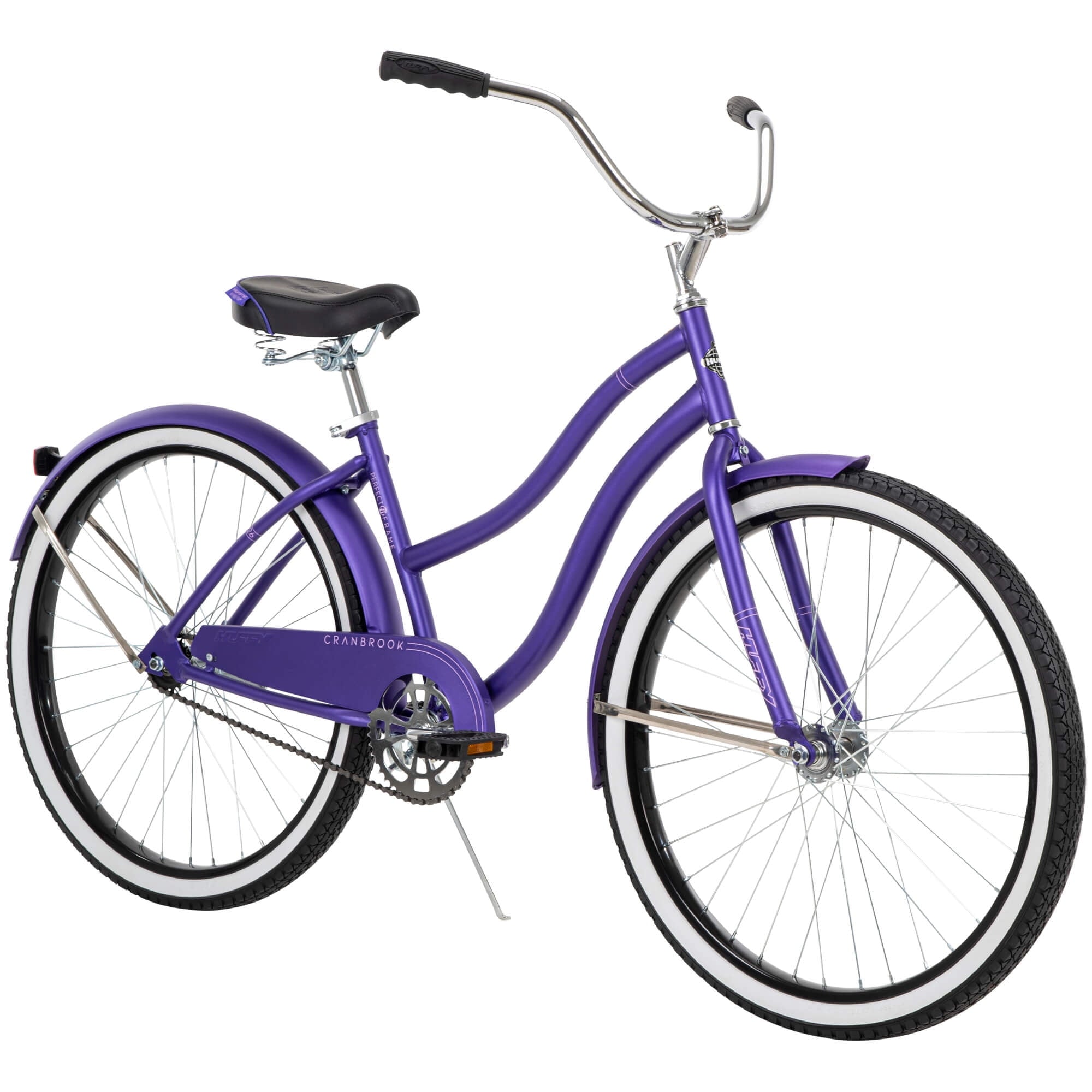 26 Cranbrook Women's Beach Cruiser Bike. Purple