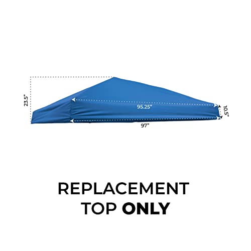 Pop up Canopy Replacement TOP ONLY. Royal Blue