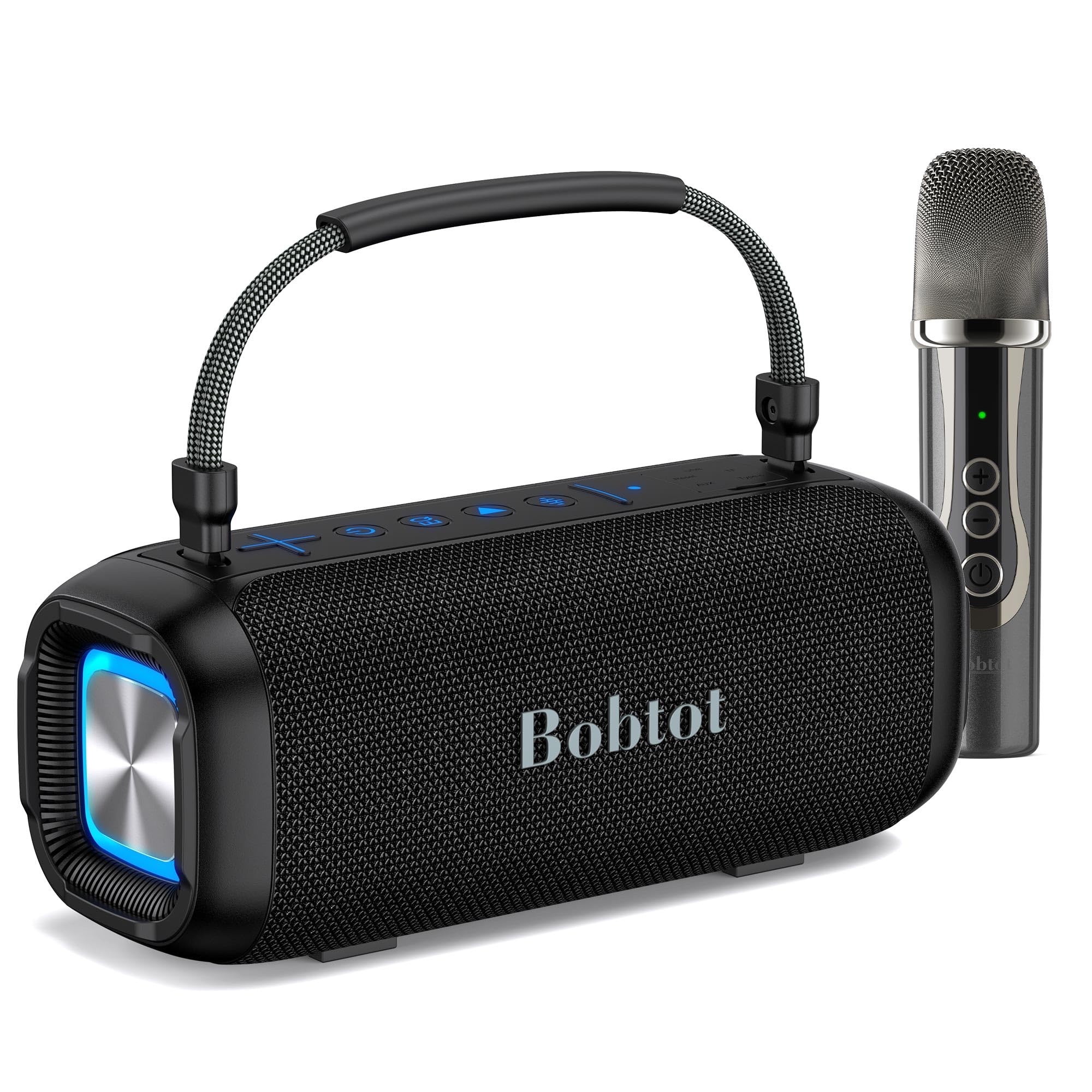Bobtot Bluetooth Speaker Portable Waterproof Speakers