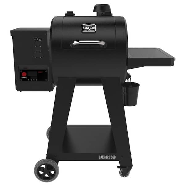 Oakford 580 Wifi Pellet Grill Smoker in Black