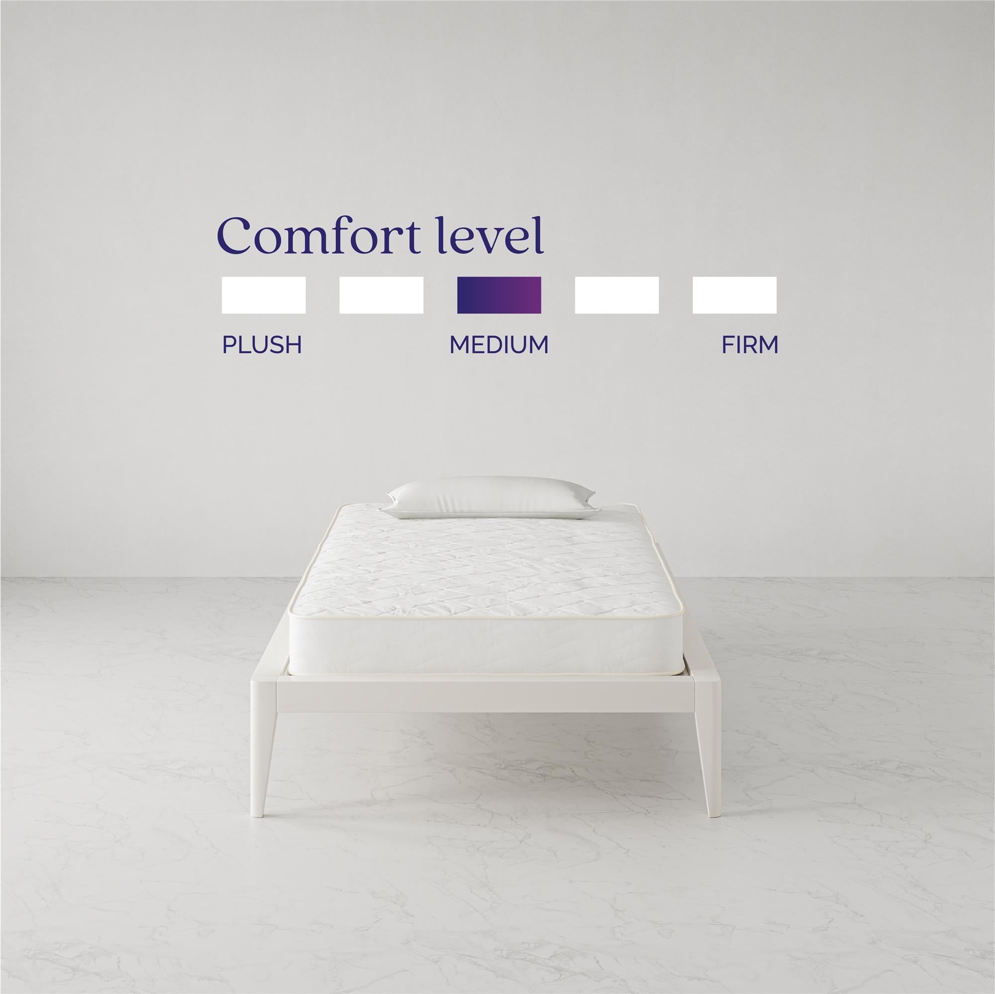 Sleep Solace 6'' 2-Sided Bonnell Coil Mattress. Twin Size