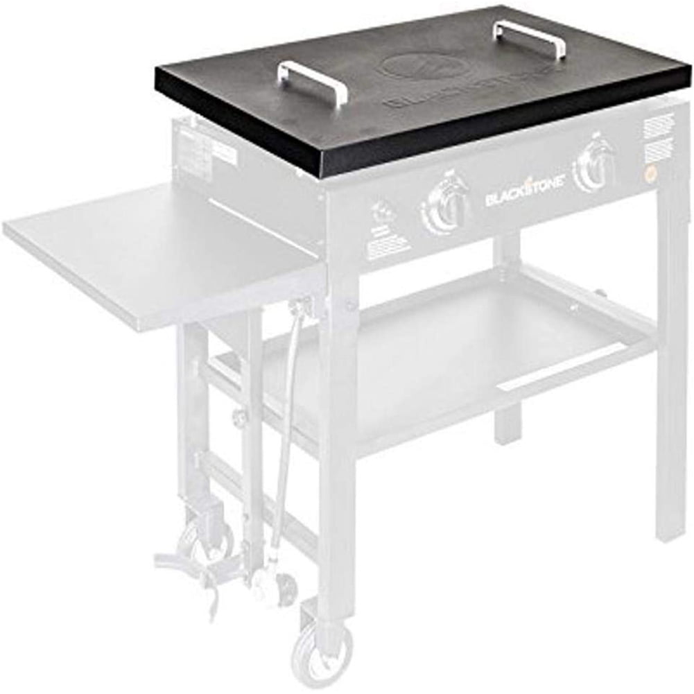 28 Outdoor Griddle Cover Hard Cover with Handle - Powder Coated Steel Lightweight and Durable - Perfect accessory to protect your cooking station Fits 28 front or rear fat model