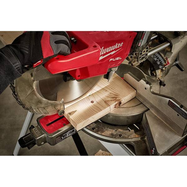 M18 FUEL 18V Lithium-Ion Brushless 12 in. Cordless Dual Bevel Sliding Compound Miter Saw with 8-1/4 in. Table Saw