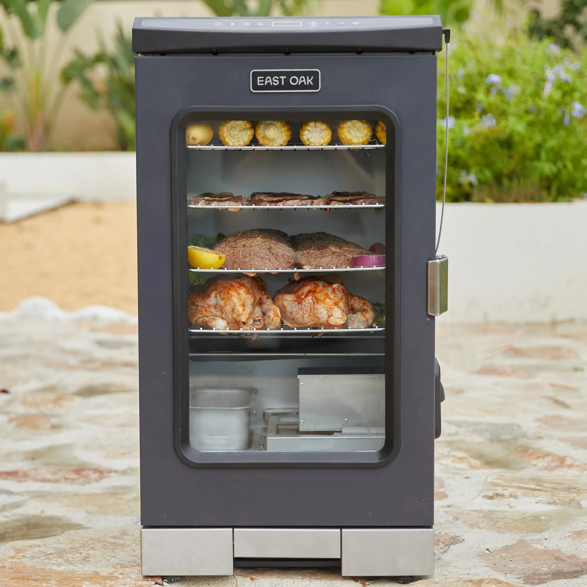 EAST OAK 30 Digital Electric Smoker with Glass Door