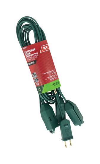 Ace Extension Cord Green, 15'