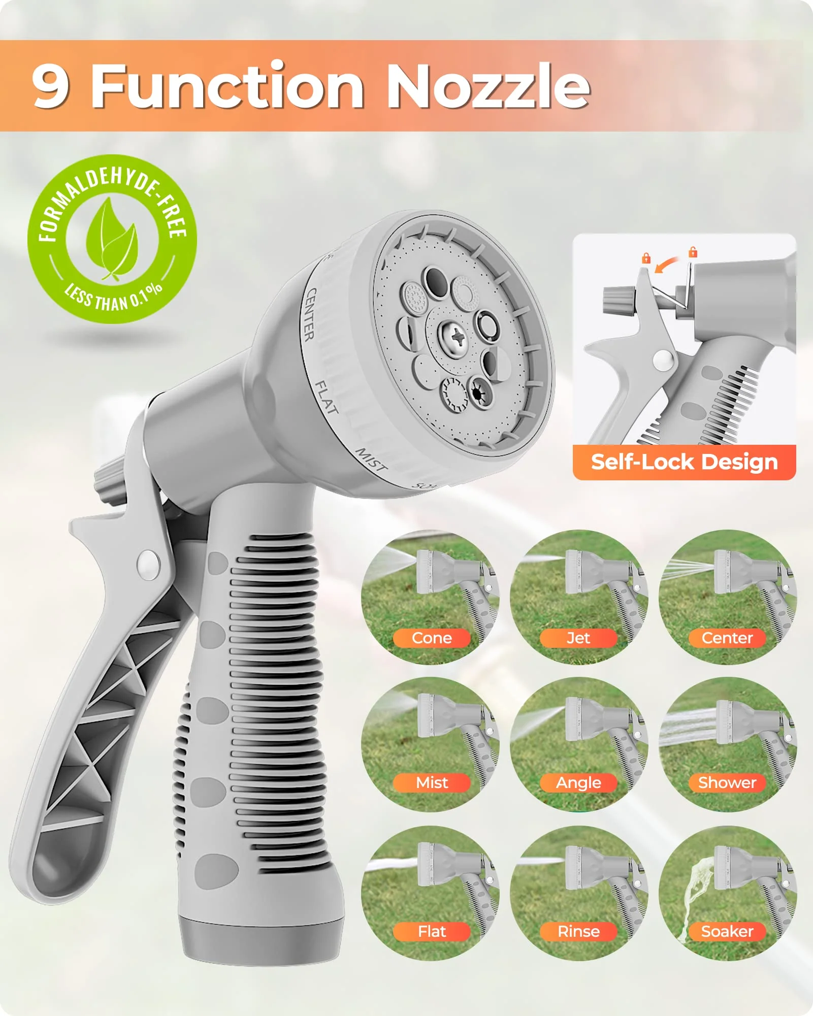 Ayleid 1/2 in x 100 ft Wall Mounted Garden Hose Reel