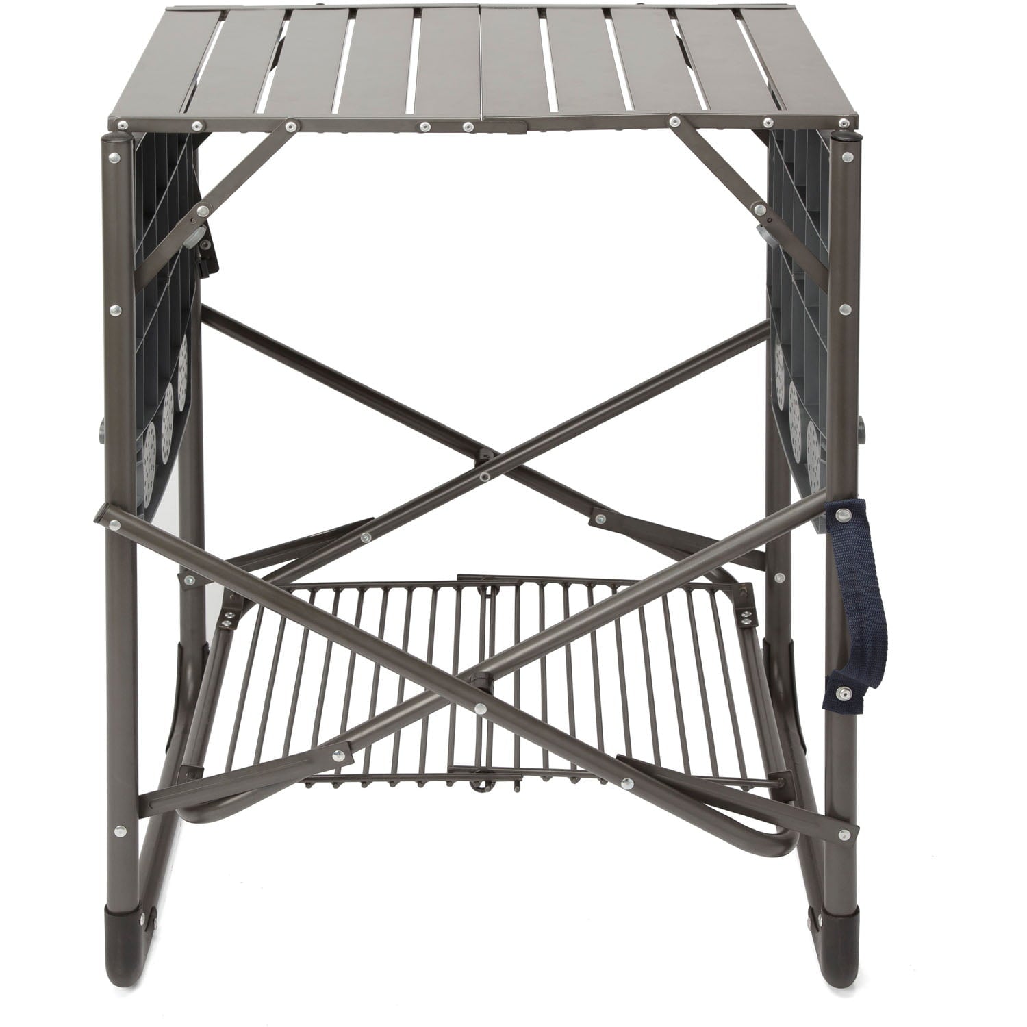 Aluminum Grill Stand with Adjustable Shelf