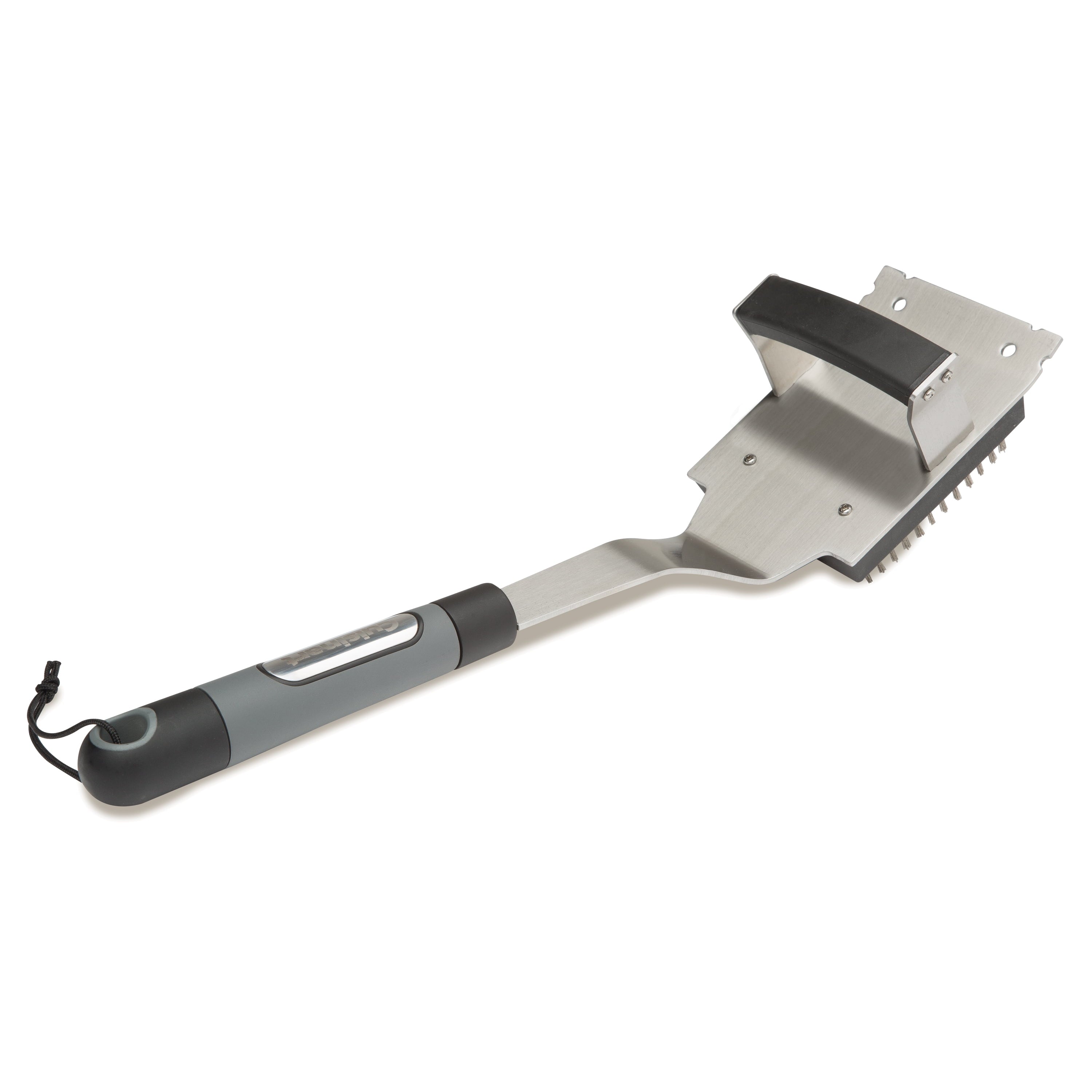 Dual Grip Barbecue Grill Brush and Scraper