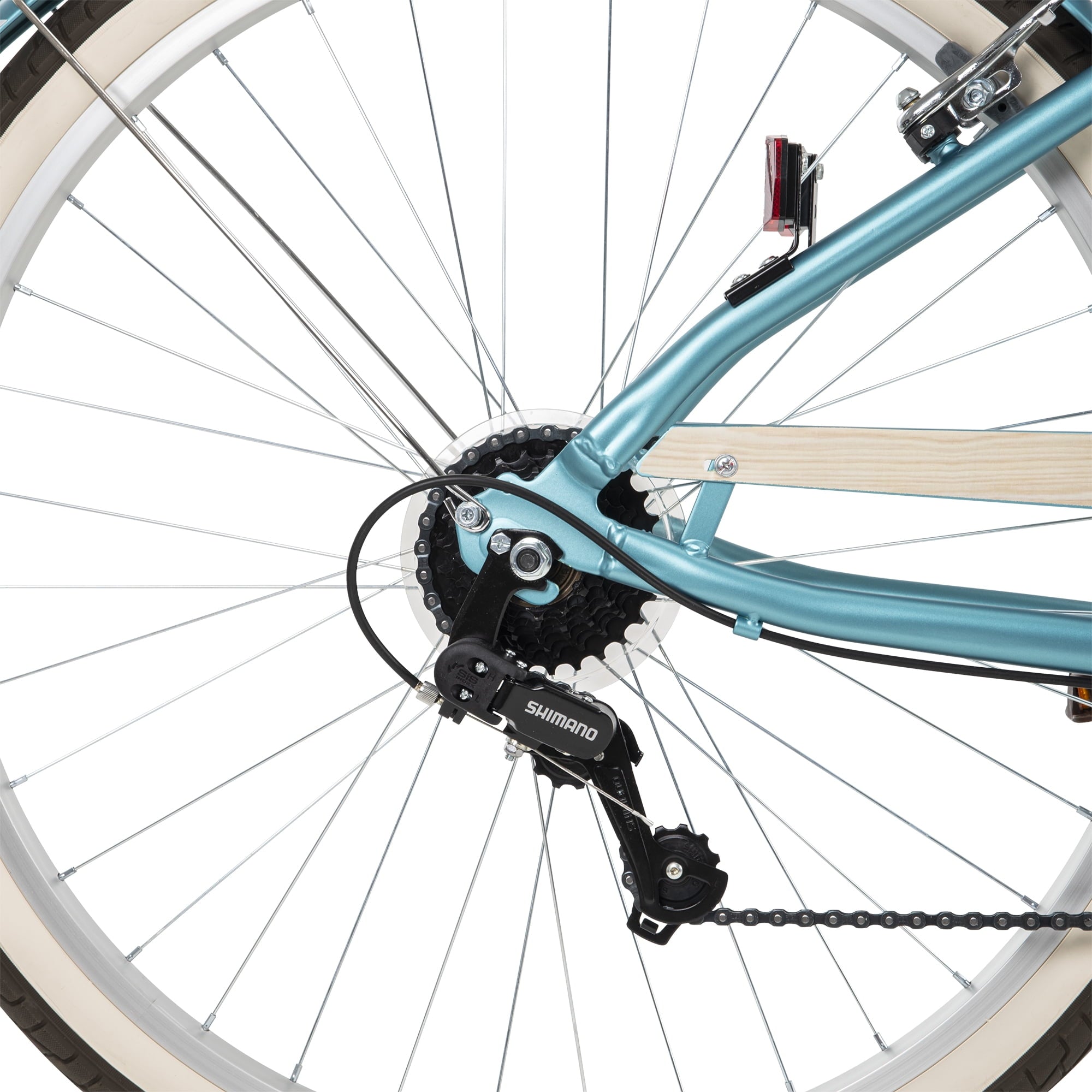 Jack 26-inch 7-Speed Comfort Bike for Women. Teal. by Huffy