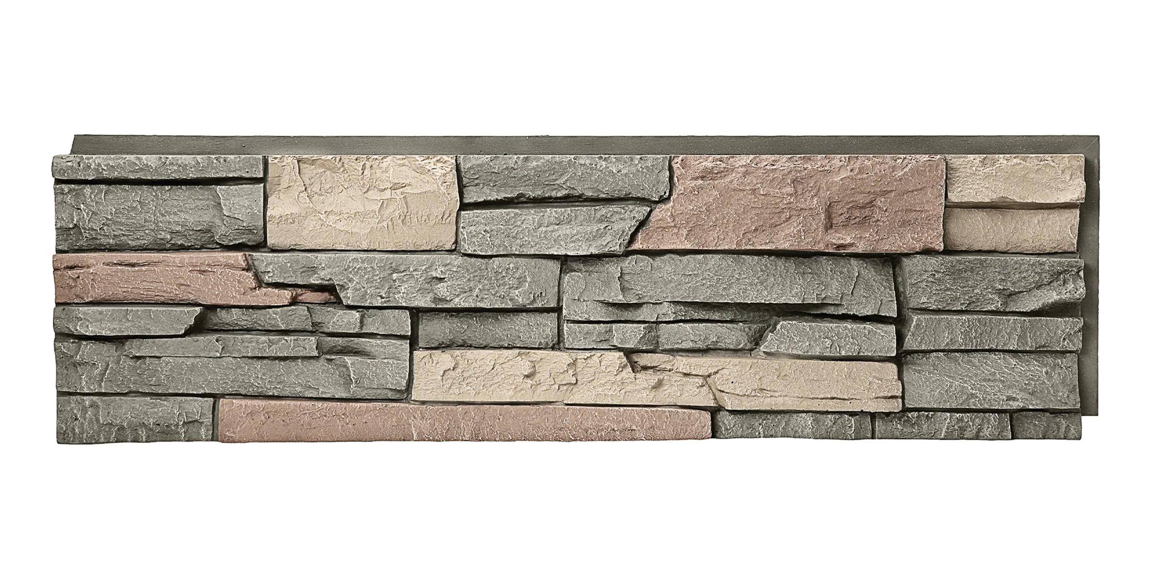 GenStone Faux Stacked Stone Panel - Stratford G2sssthp