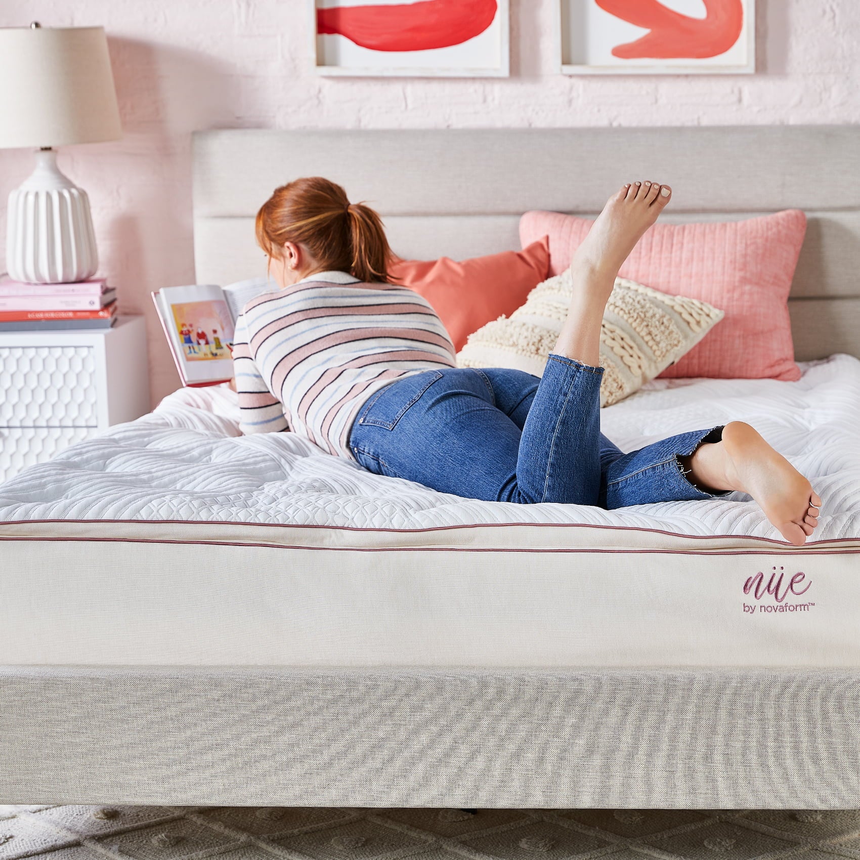 by Novaform Plush Pillowtop 12 Gel Memory Foam Mattress. Twin