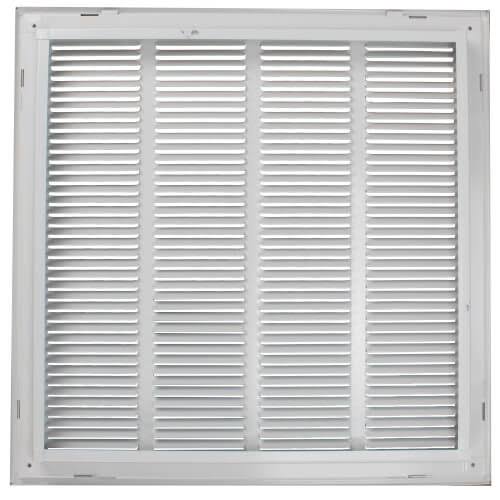 Hart & Cooley 20in x 20in White Return Filter Grille