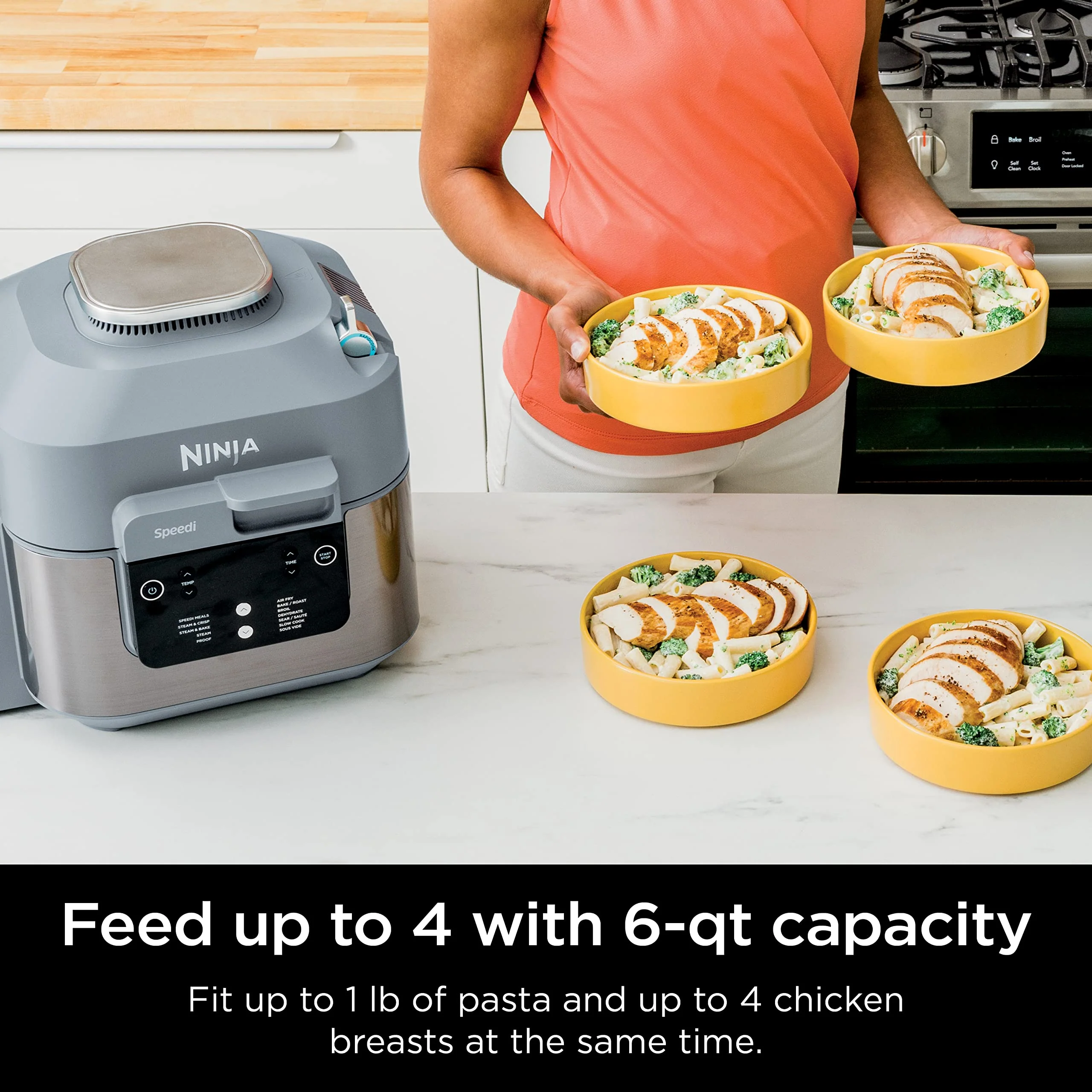 Ninja Speedi Rapid Cooker & Air Fryer. 6-Quart Capacity