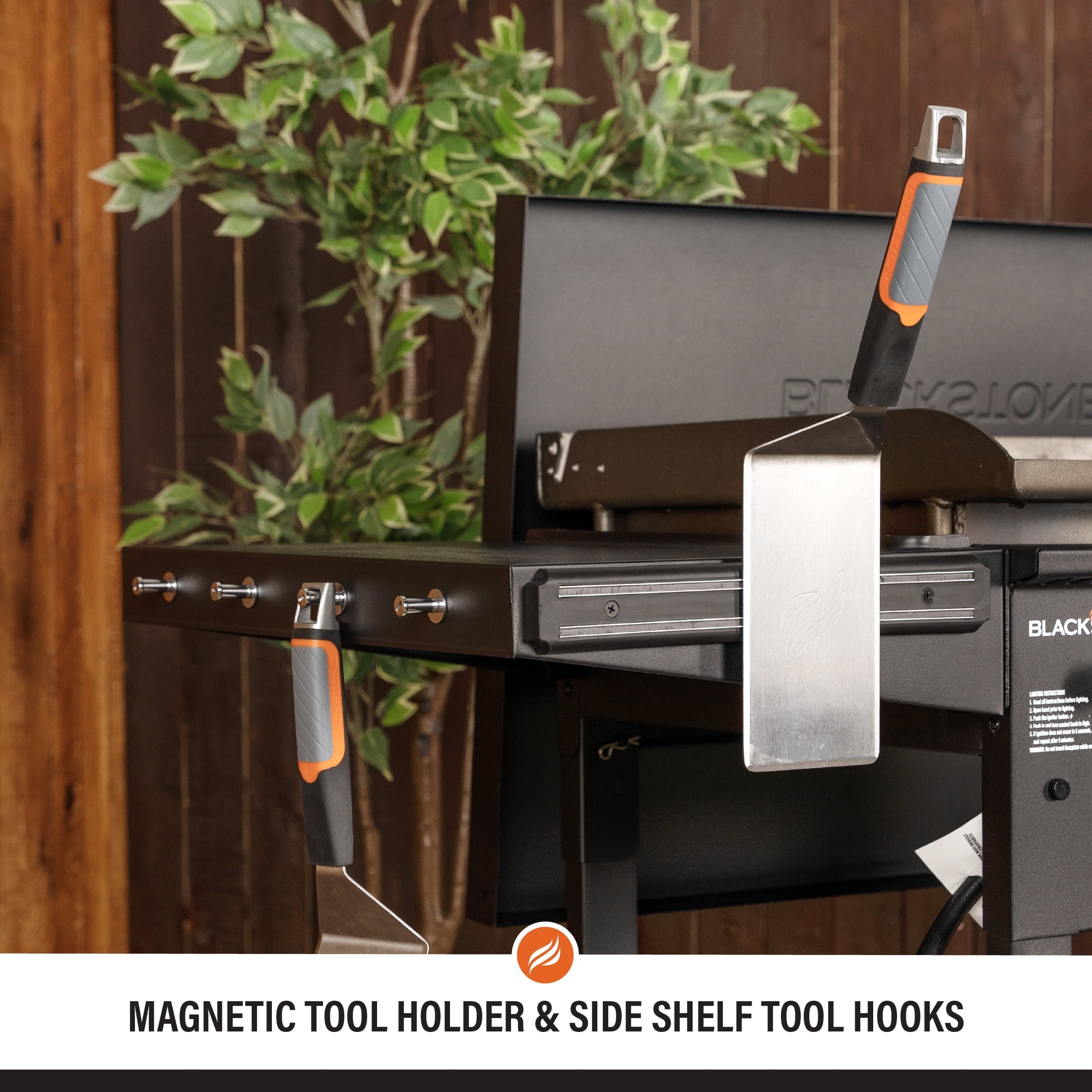 4-Burner 36 Griddle Cooking Station with Hard Cover