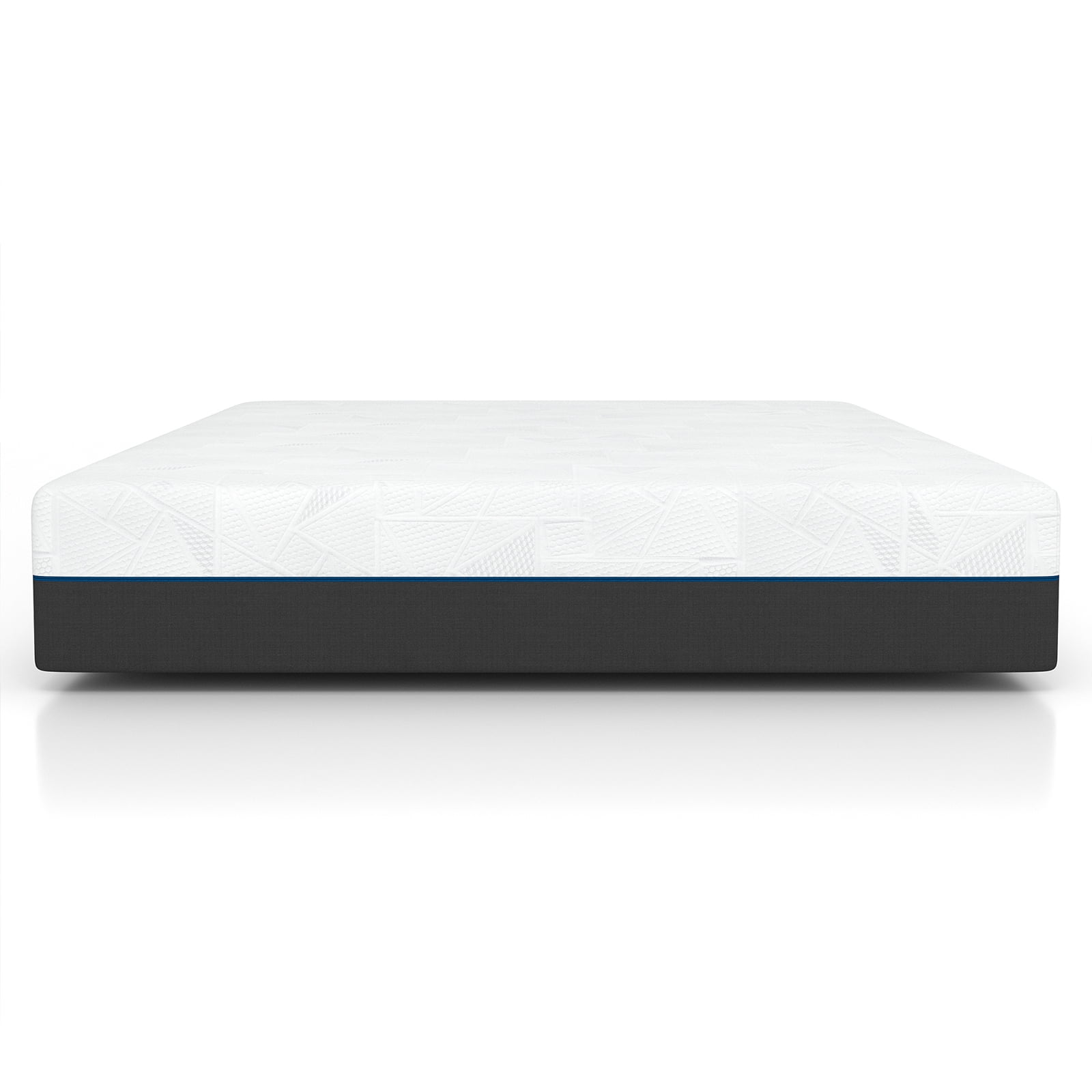10 Queen Size Gel Memory Foam Mattress in a Box.Medium