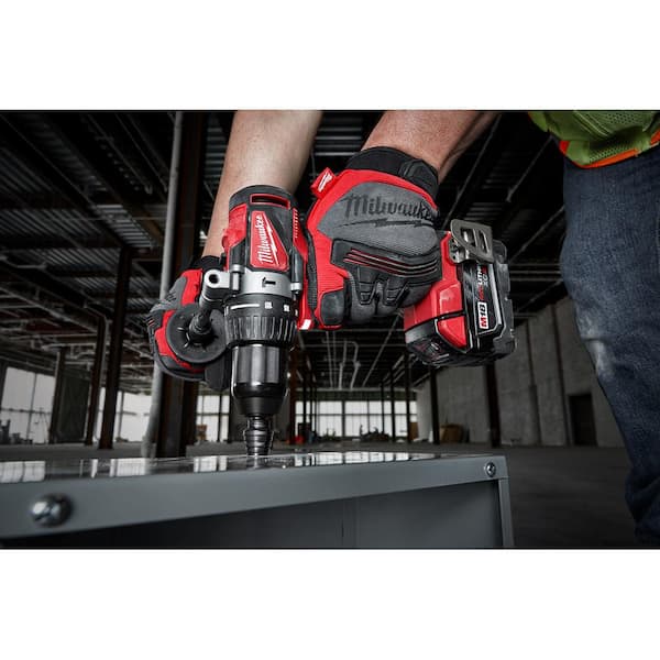 M18 18V Lithium-Ion Brushless Cordless Hammer Drill/Impact Combo Kit (2-Tool) with 2 Batteries. Charger and Bag