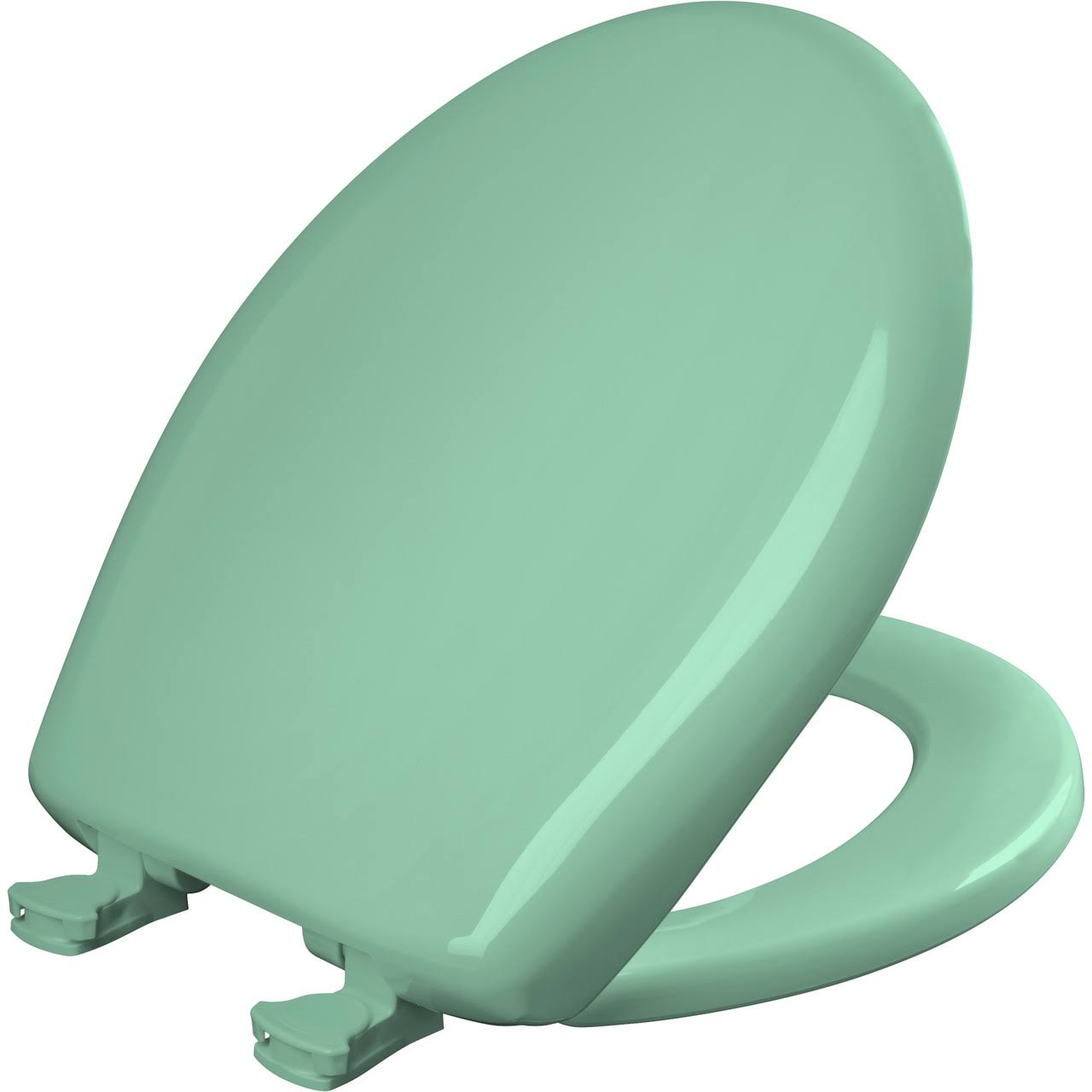 Bemis 200slowt 165 Round Closed Front Toilet Seat Ming Green