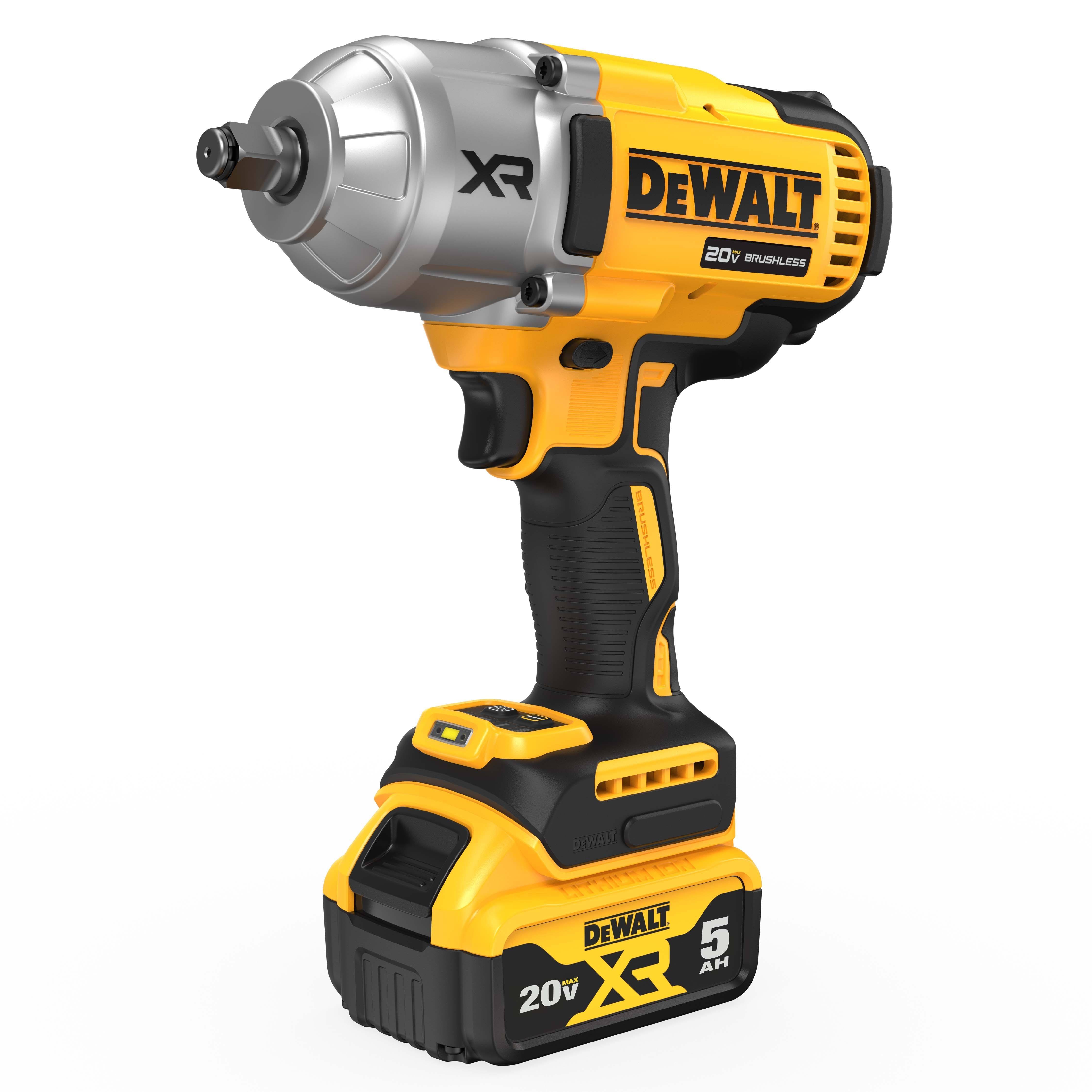 DeWalt DCF900P1 20V Max XR 1/2-in High Torque Impact Wrench Kit-Instock