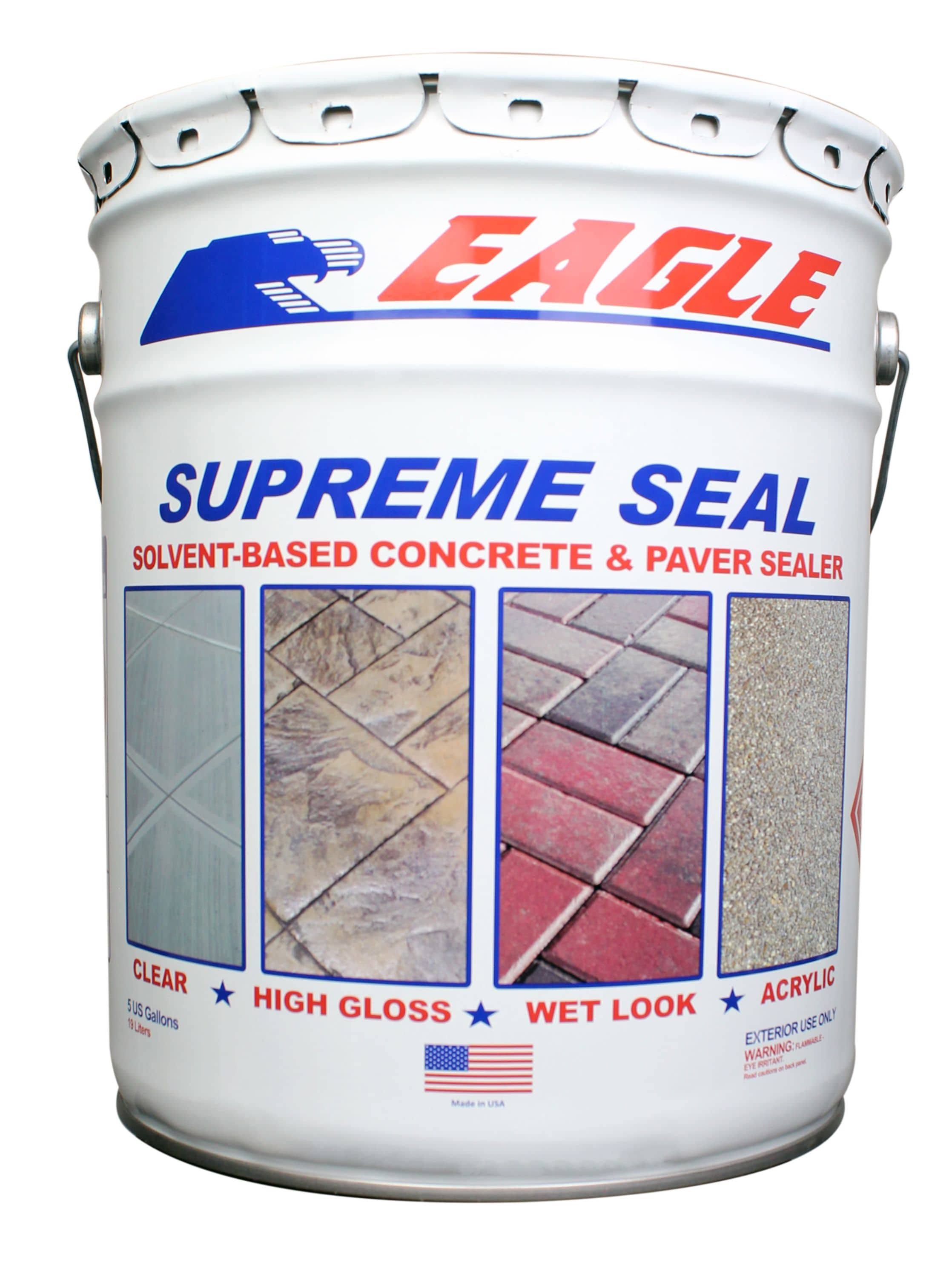 Eagle Concrete Sealer Clear Liquid 5 Gal Pail EU5-Instock