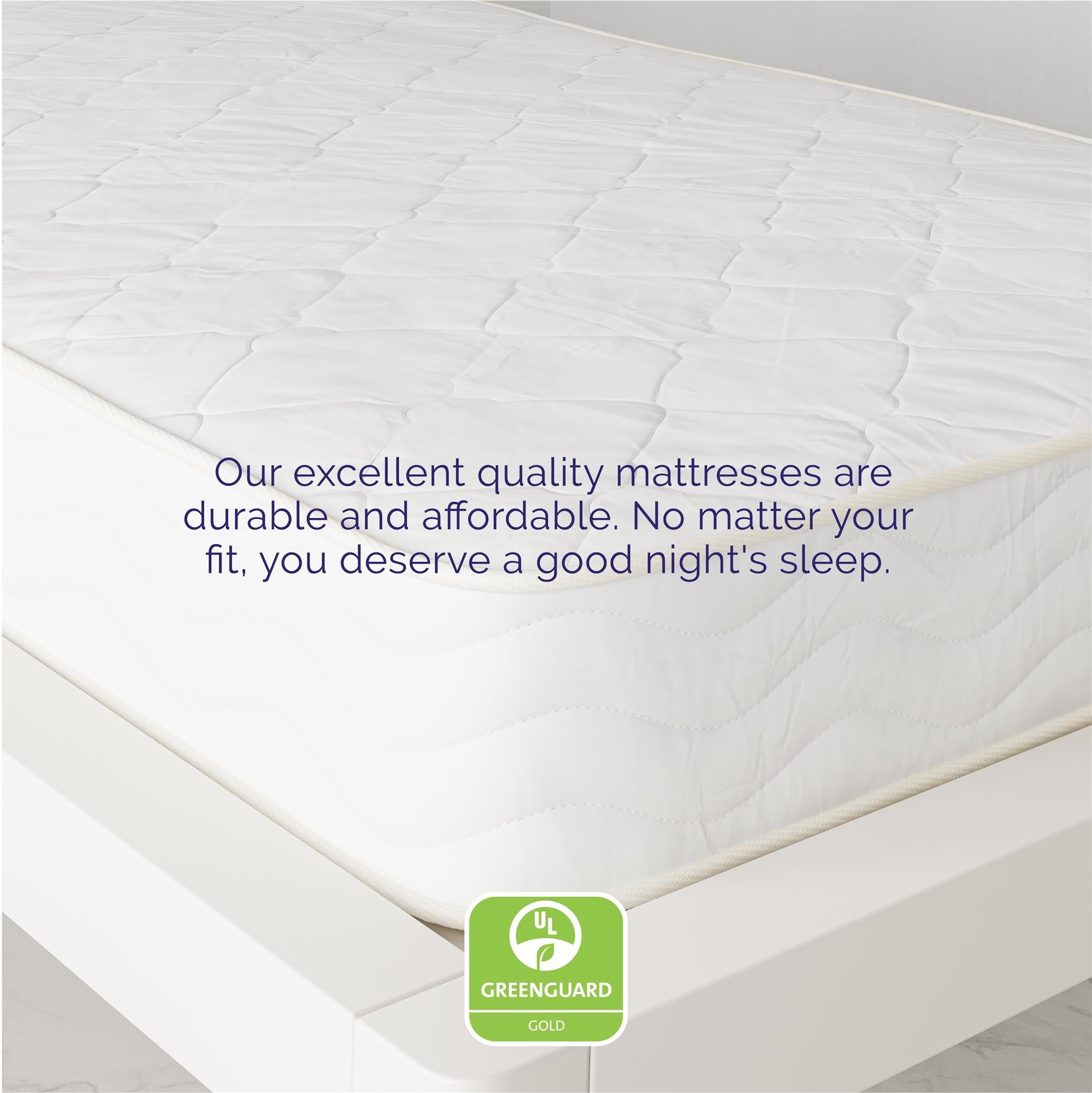 Sleep Solace 6'' 2-Sided Bonnell Coil Mattress. Twin Size