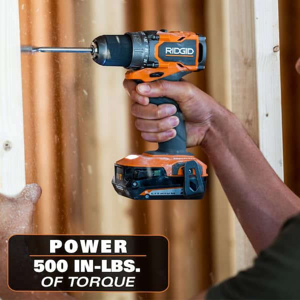 18V SubCompact Brushless Cordless 1/2 in. Drill/Driver Kit with (2) 2.0 Ah Batteries. Charger. and Tool Bag