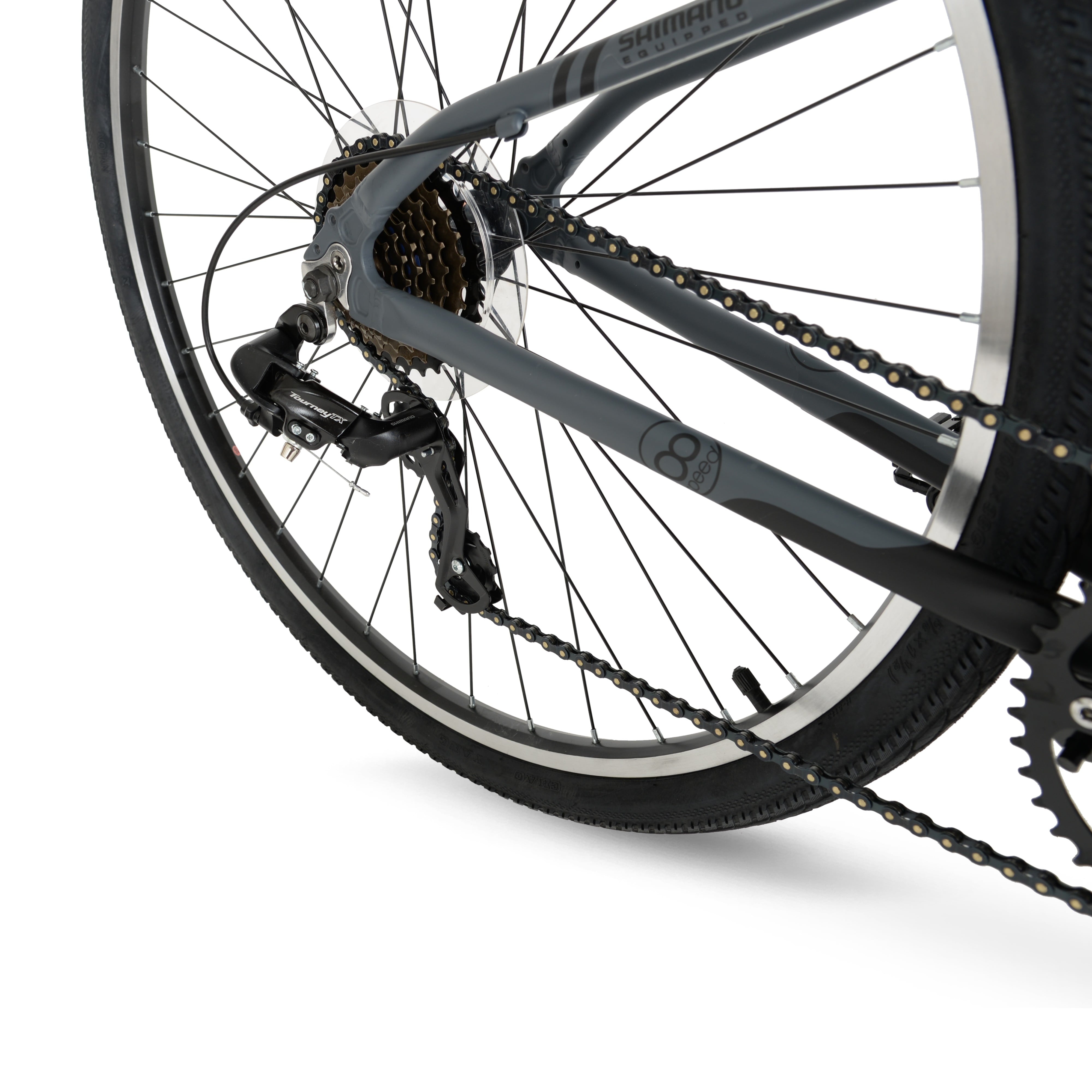 Bicycle 700c Adult Urban Bike. Gray