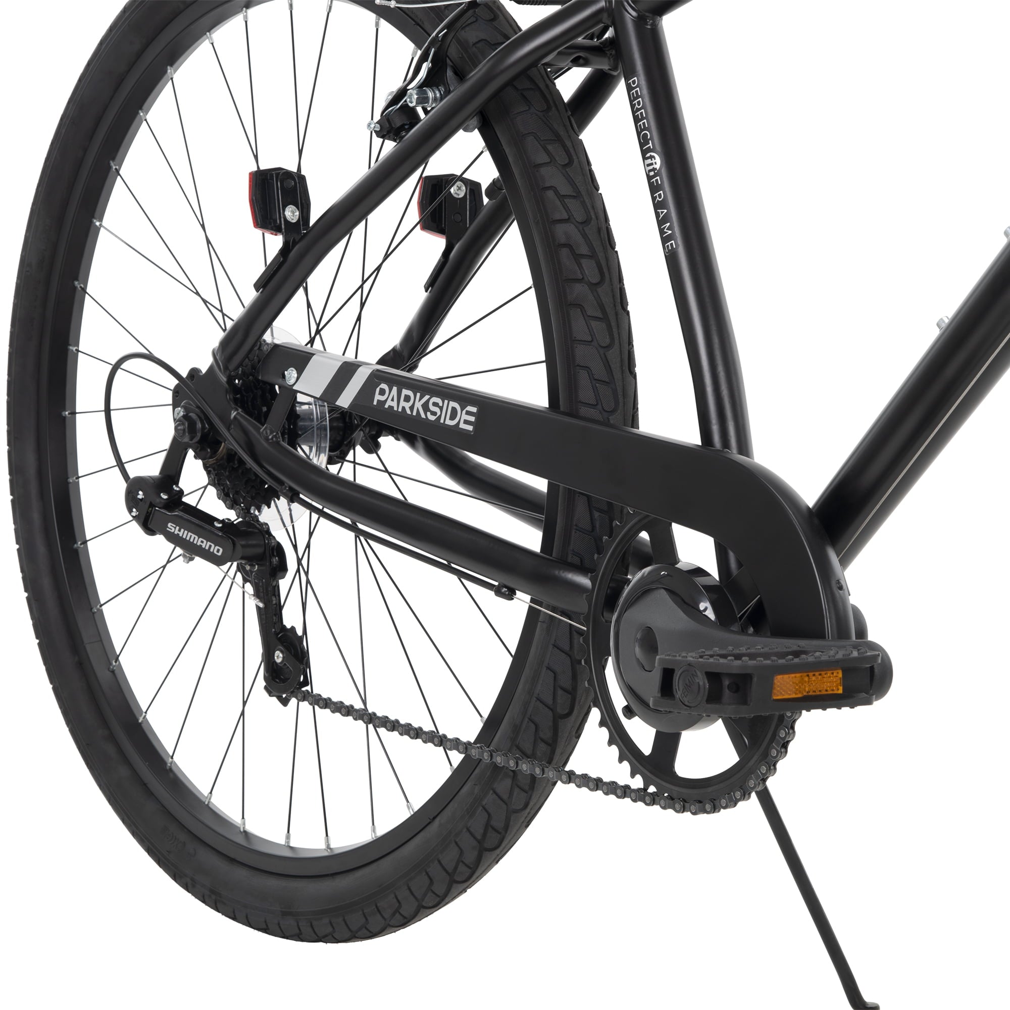 27.5 Mens Parkside? 7-Speed Bike. Matte Black