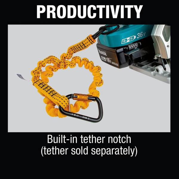 18V X2 LXT (36V) Brushless Cordless 7-1/4 in. Circular Saw Kit 5.0Ah with 18V LXT Battery Pack 5.0Ah