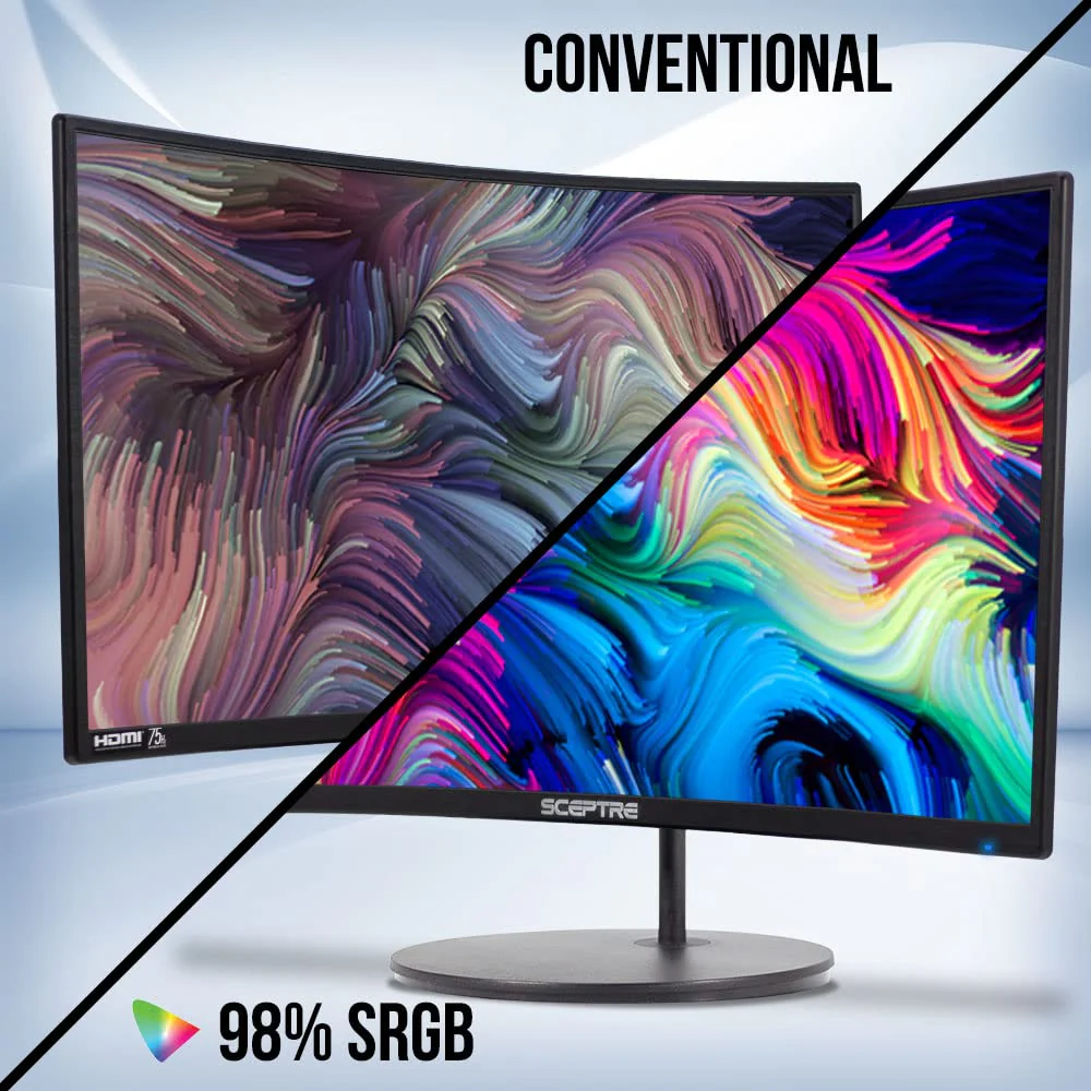 Sceptre Curved 27 FHD 1080p 75Hz LED Monitor