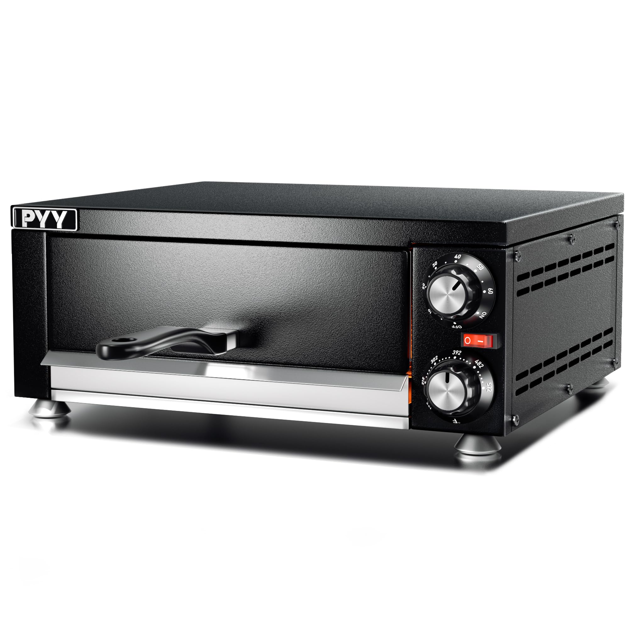 PYY Electric Countertop Pizza Oven. Pizza Maker Machine