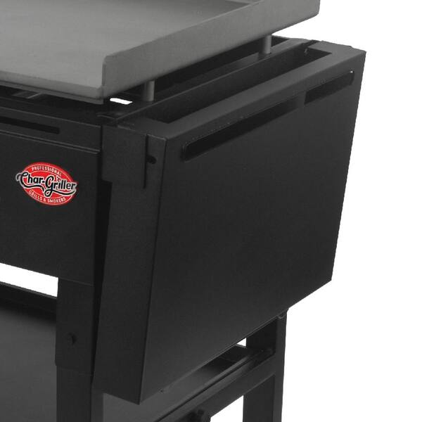 4-Burner Propane Gas Griddle in Black