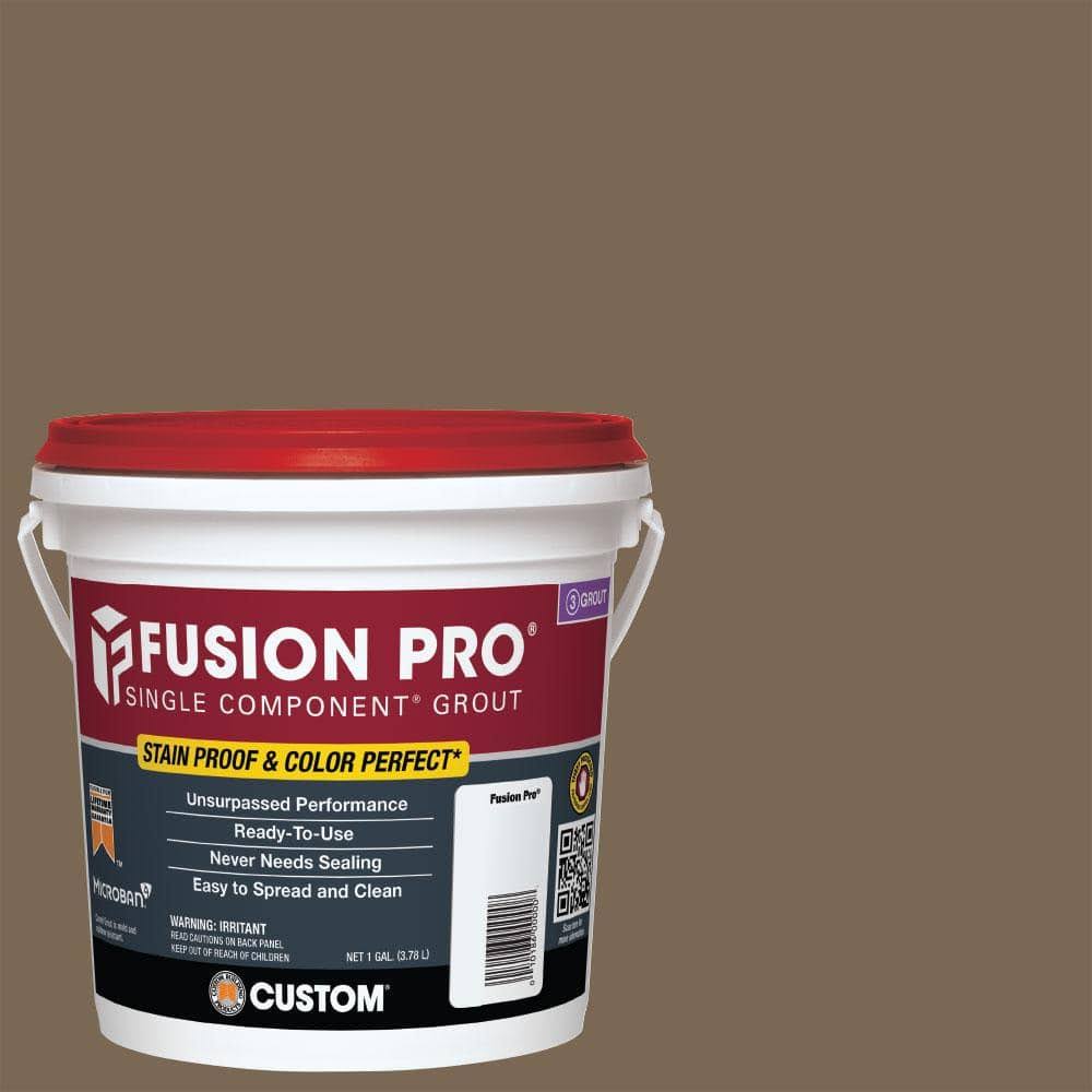 Fusion Pro #59 Saddle Brown 1 gal. Fusion Grout