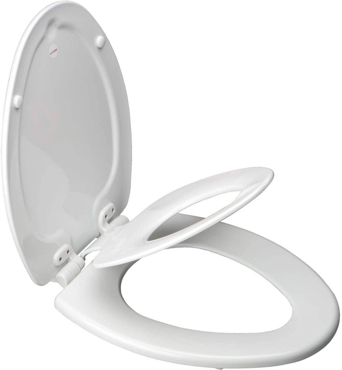 Bemis 1485e4 NextStep2 Child/Adult Elongated Toilet Seat