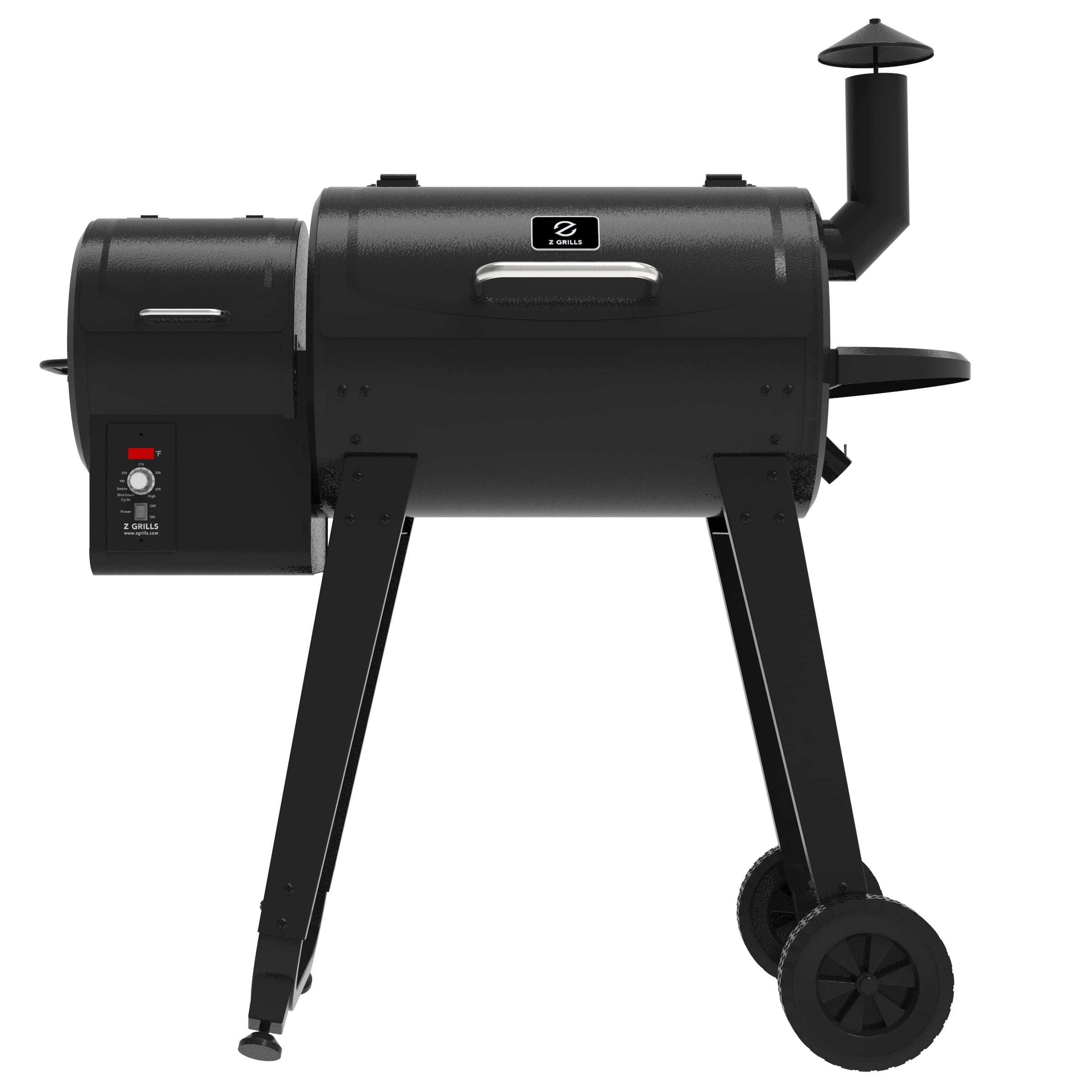 GRILLS ZPG-450A3 Wood Pellet Grill & Smoker 8-in-1 BBQ 2022 model. Black