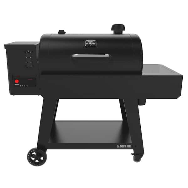 Oakford 1000 Wifi Pellet Grill Smoker in Black