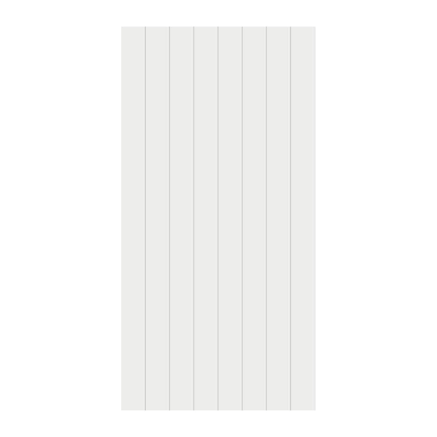 Style Selections 96-in x 48-in Smooth White MDF Wainscot Wall Panel | PANLO-PR48SL