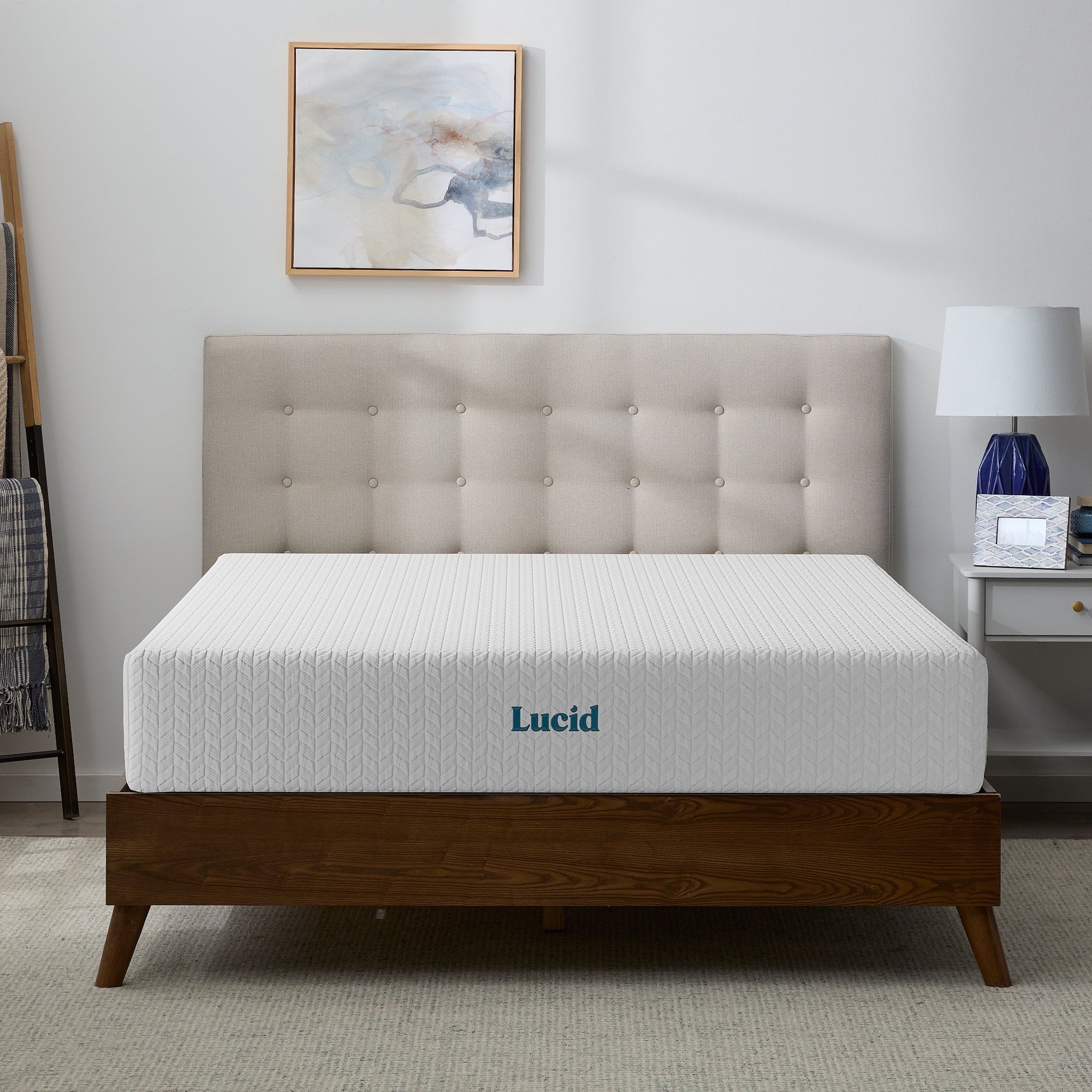 Refresh 10 Dual-Layered Gel Memory Foam Mattress. Firm. Queen
