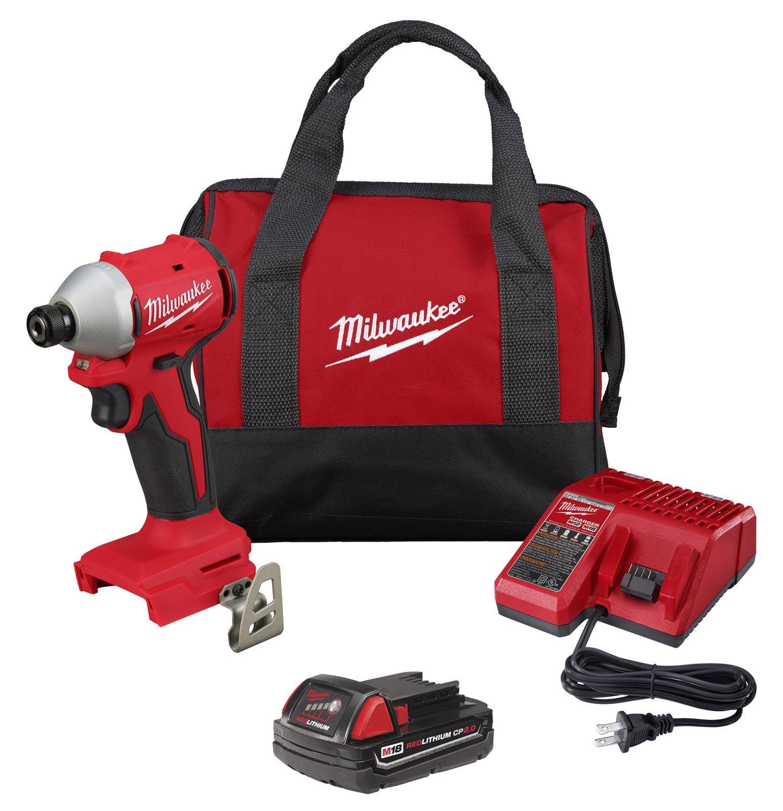 Milwaukee 3650-21P M18 Compact Brushless 1/4