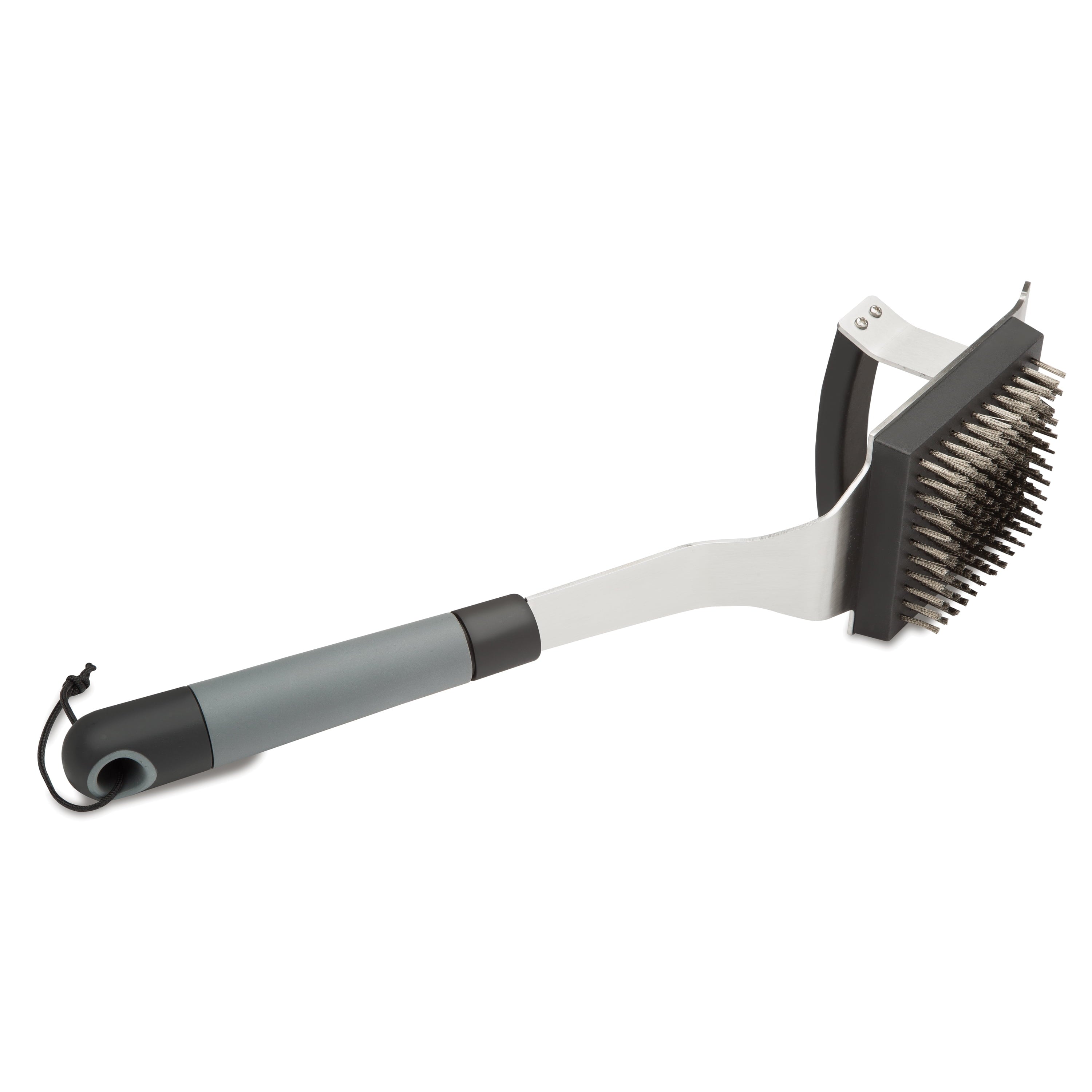 Dual Grip Barbecue Grill Brush and Scraper
