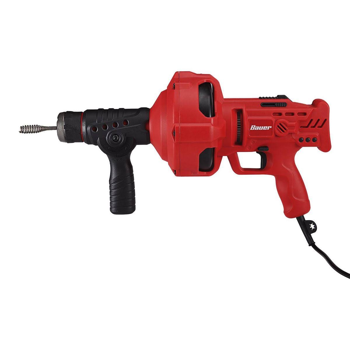Bauer 23 ft. Auto-Feed Handheld Electric Drain Cleaner