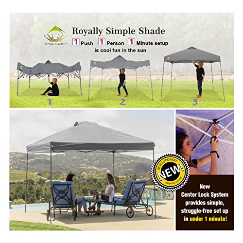 Canopy Tent 10x10 One Push Pop up Canopy Easy Up Canopy Bonus Carry Bag