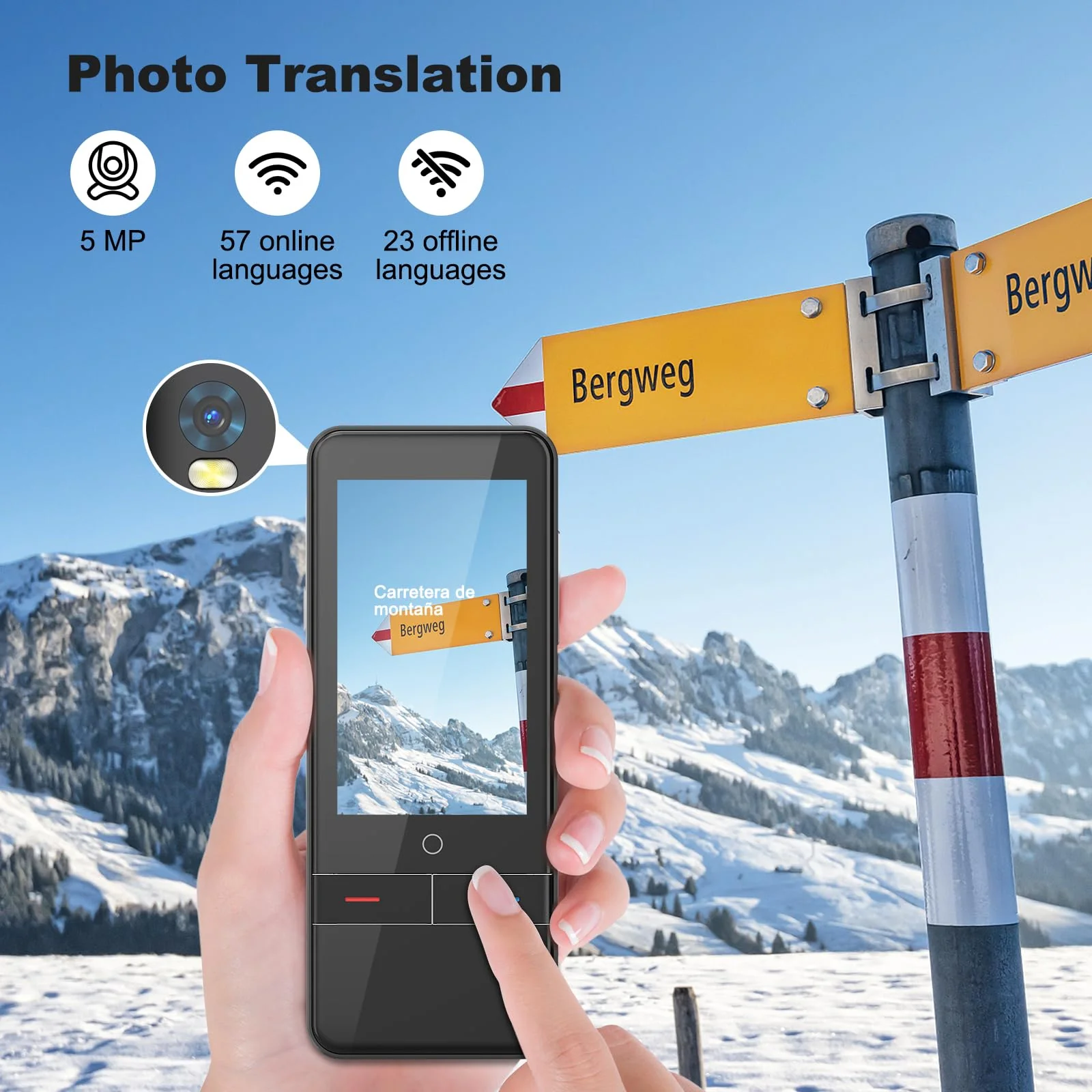 RUISJ Language Translator Device. Real-Time Translator