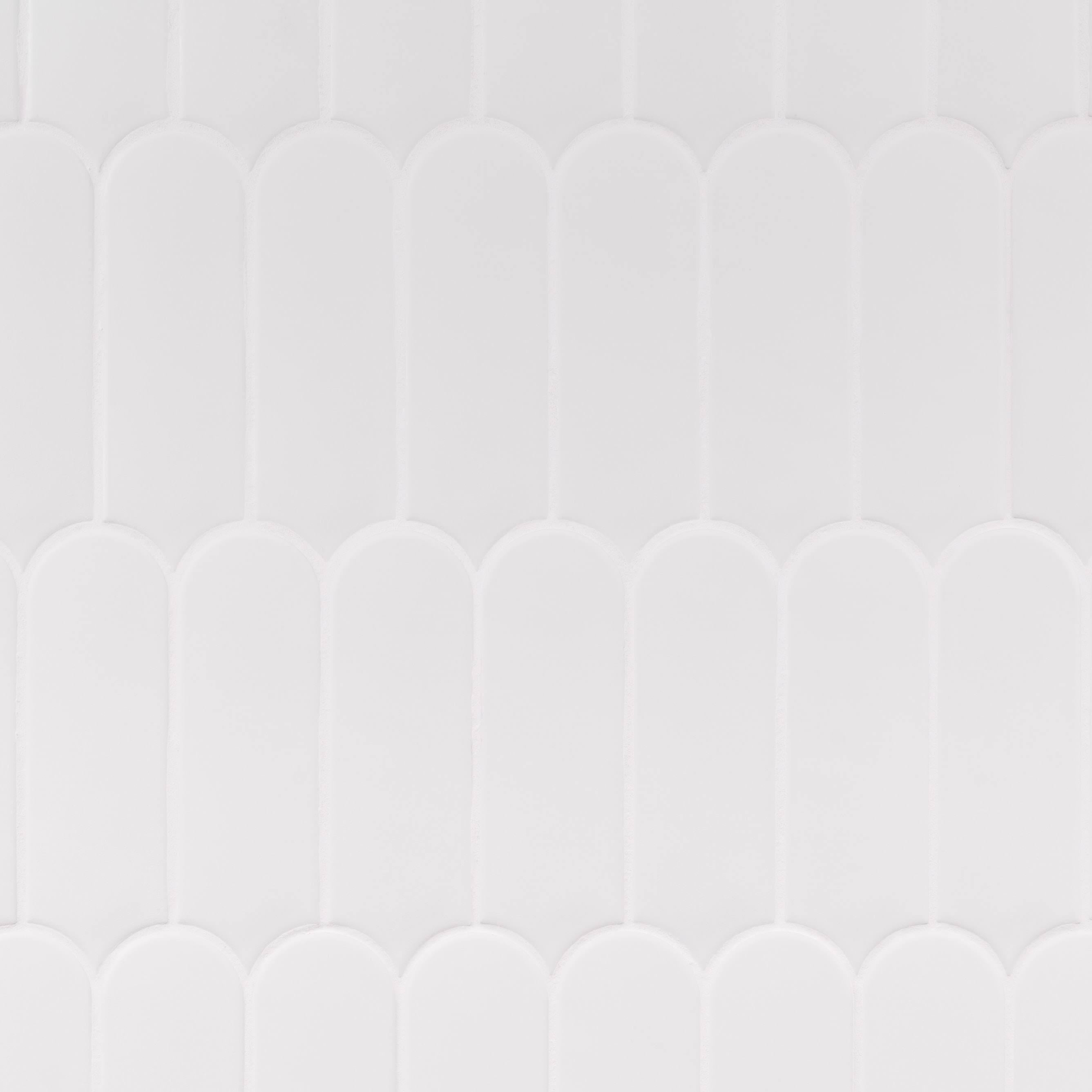 Ivy Hill Tile Aerial White 2.83 in. x 7.67 in. Matte Ceramic Wall Tile (5.15 Sq. ft./Case)
